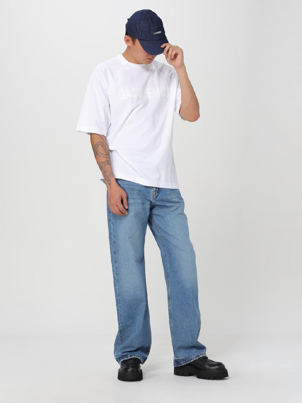 Giglio Cappello da baseball Jacquemus in denim Vendita Economica