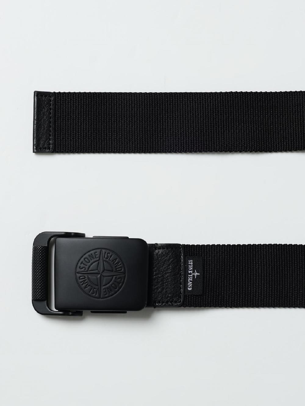 Giglio Cintura 94873 Compass Stone Island in nylon Offerta speciale