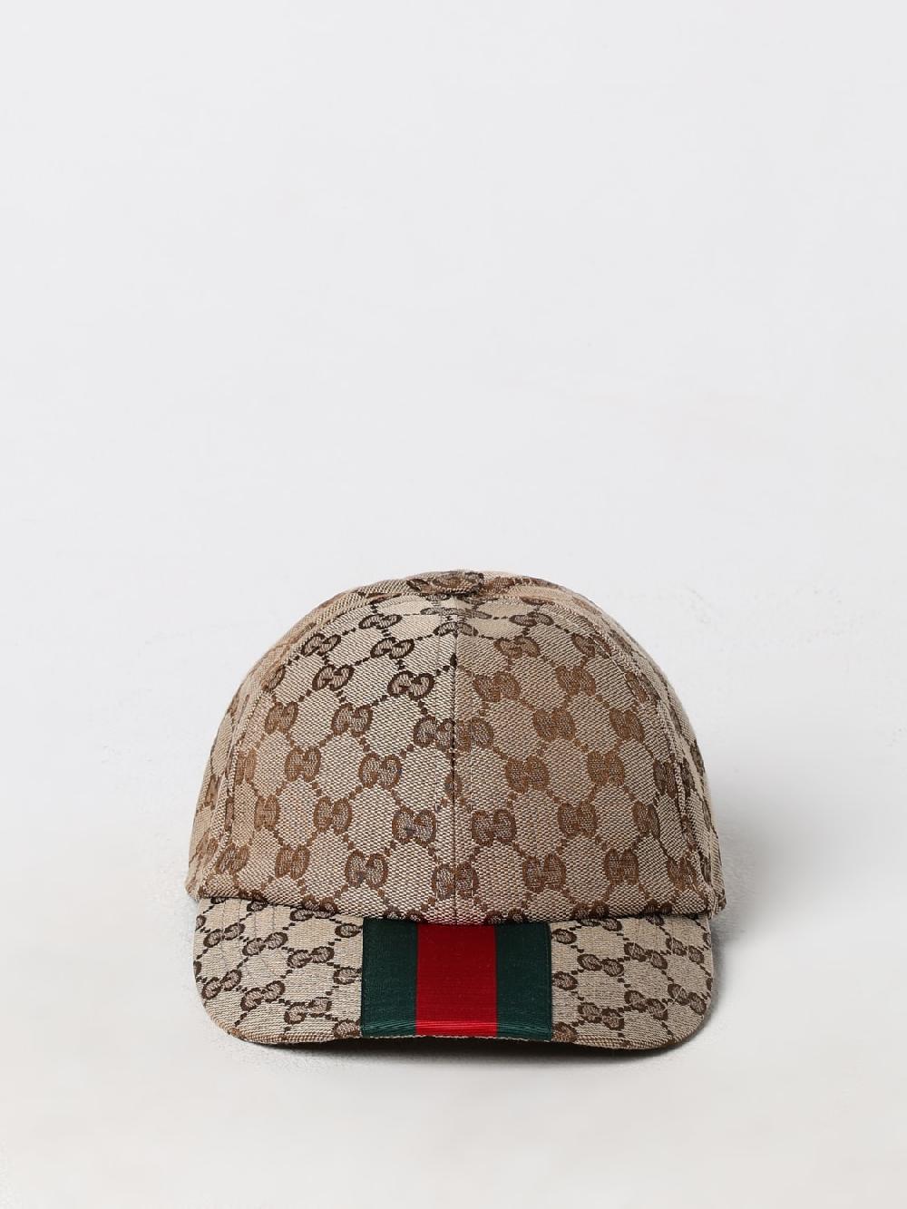 Giglio Cappello Gucci in misto cotone con monogram GG jacquard Offerta Giorno del Papà