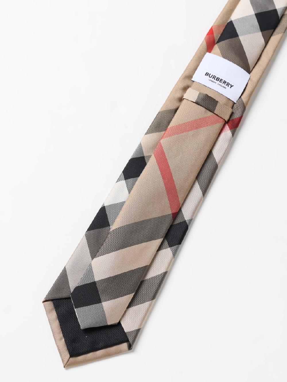 Giglio Cravatta Vintage Check Burberry in seta jacquard Offerte stagionali