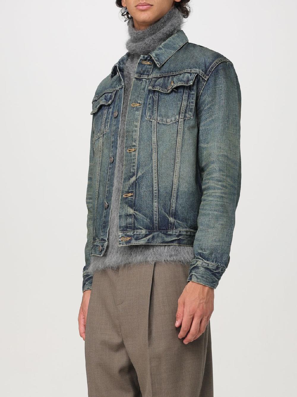 Giglio Giubbotto Saint Laurent in denim Ultimi due giorni