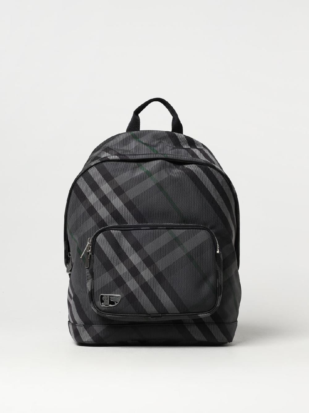 Giglio Zaino Grid Check Burberry in mesh jacquard Only for today