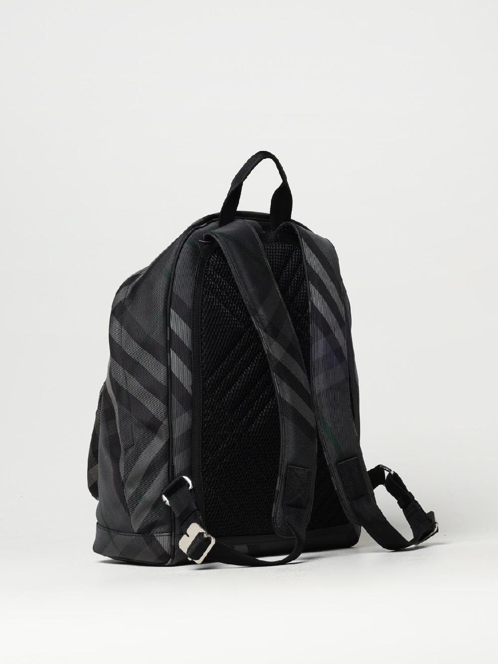 Giglio Zaino Grid Check Burberry in mesh jacquard Only for today
