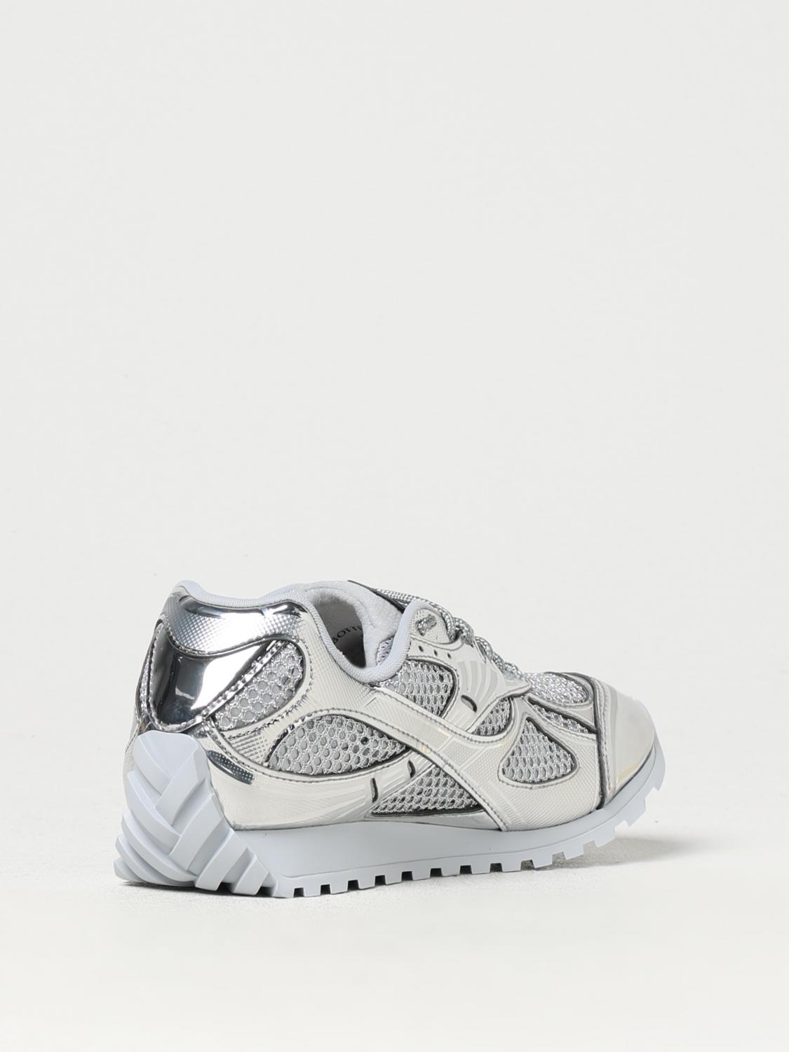 Giglio Sneakers Orbit Bottega Veneta in mesh e pelle sintetica laminata Sostegno trimestrale