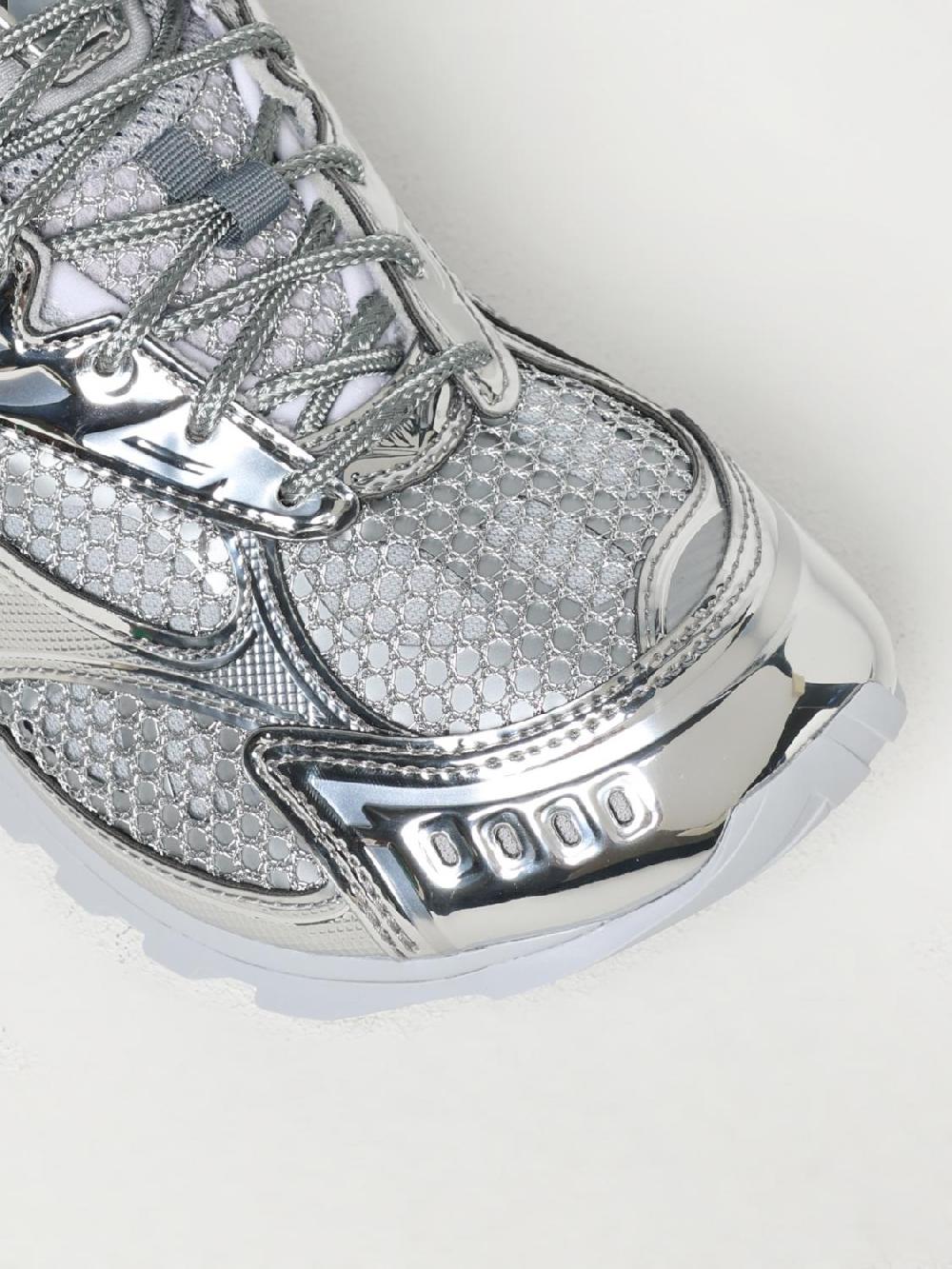 Giglio Sneakers Orbit Bottega Veneta in mesh e pelle sintetica laminata Sostegno trimestrale