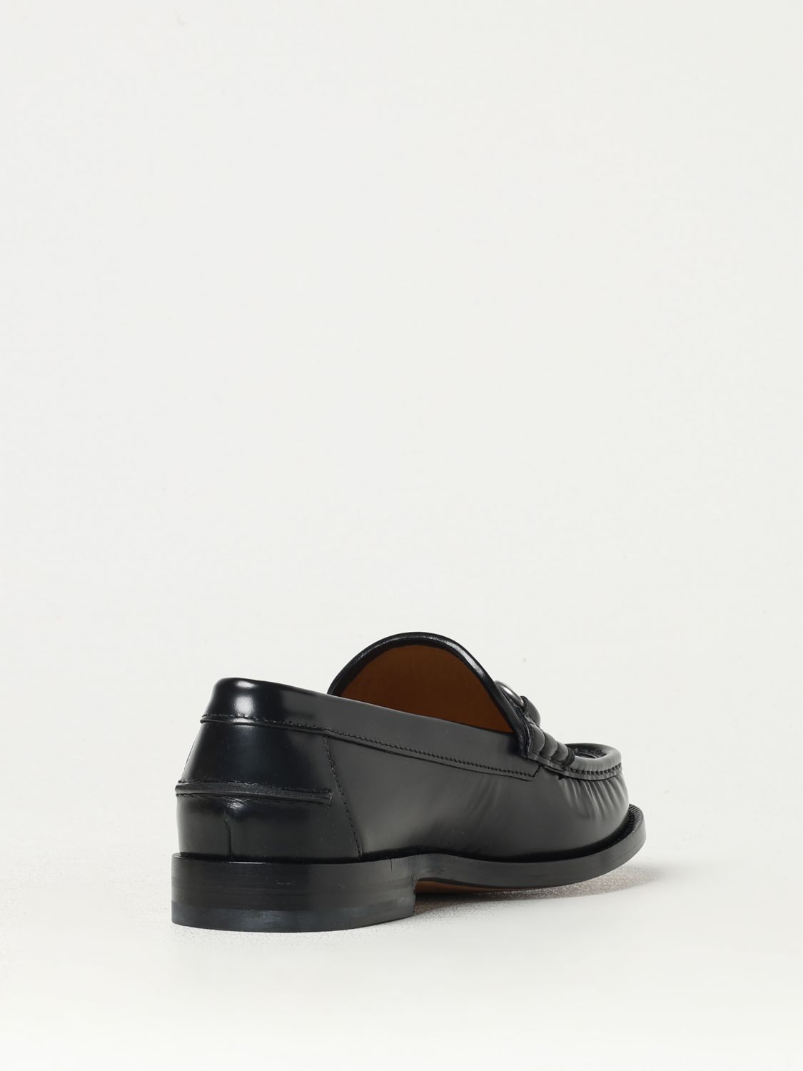 Giglio Mocassino Horsebit Gucci in pelle con monogram GG Discount Store per i nuovi prodotti