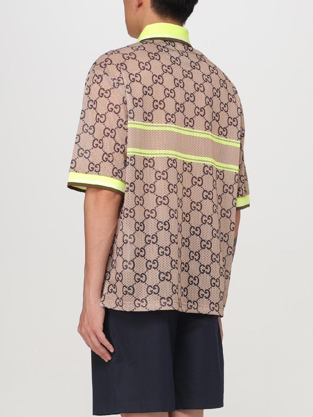 Giglio Giacca Gucci in nylon con monogramm all-over Trasporto libero internazionale