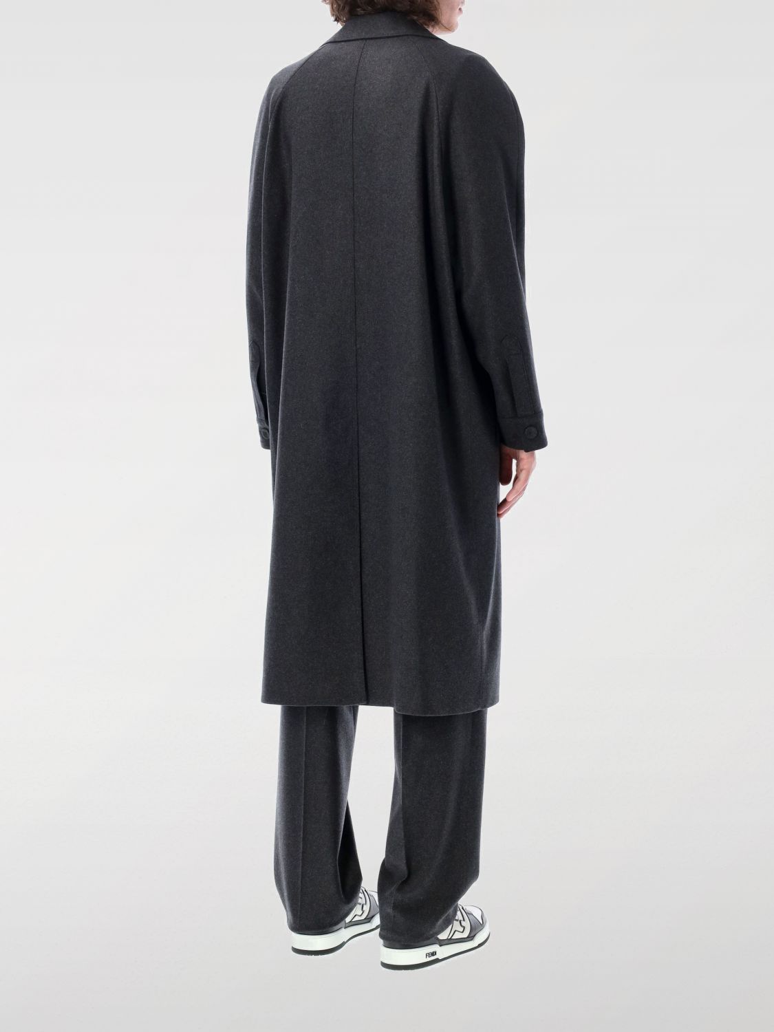 Giglio Cappotto Fendi in feltro Soddisfazione Garantita