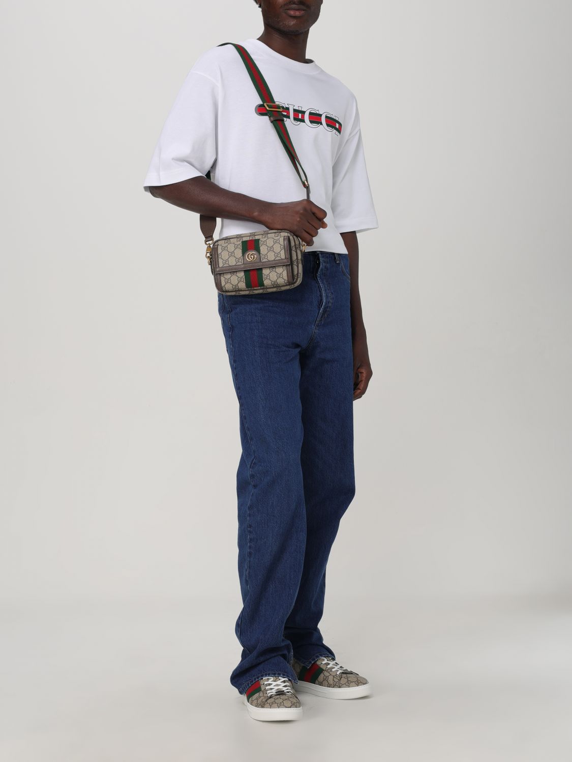 Giglio Jeans Gucci in denim di cotone Shopping Online