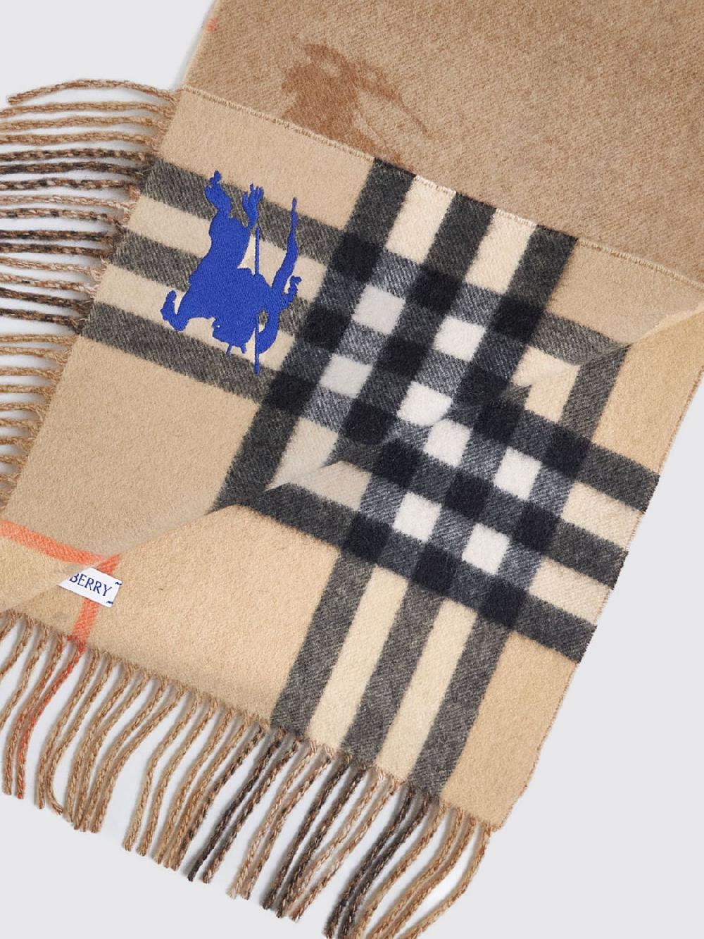 Giglio Sciarpa Burberry reversibile in cashmere jacquard Affare Del Giorno