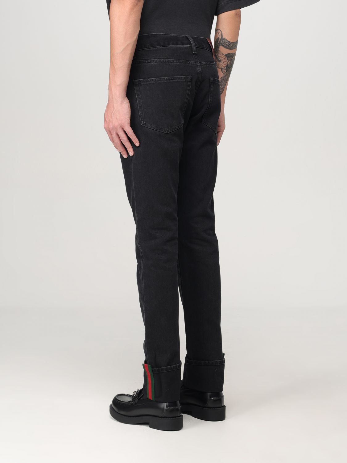 Giglio Jeans Gucci in denim di cotone Saldi
