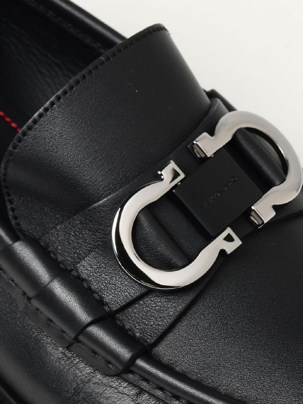 Giglio Mocassino Gancini Ferragamo in pelle Hotsell