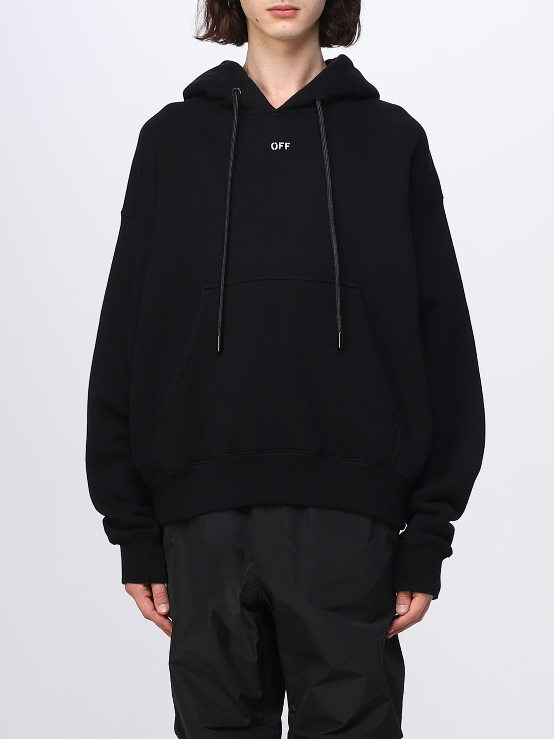 Giglio Felpa Off-white in cotone Prezzo di fabbrica