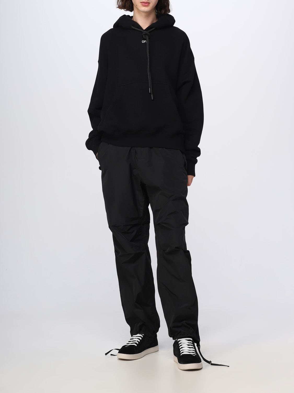 Giglio Felpa Off-white in cotone Prezzo di fabbrica