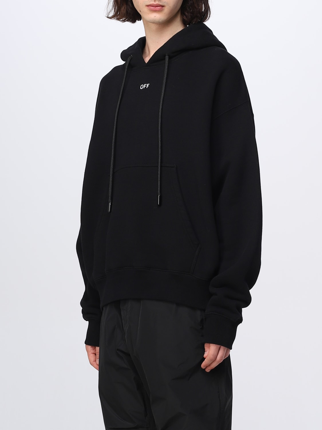 Giglio Felpa Off-white in cotone Prezzo di fabbrica