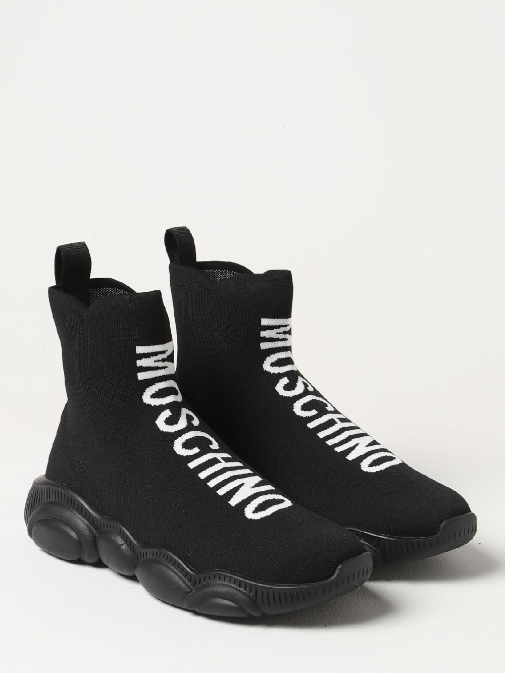 Giglio Sneakers Moschino Couture in maglia stretch Comprare a buon mercato