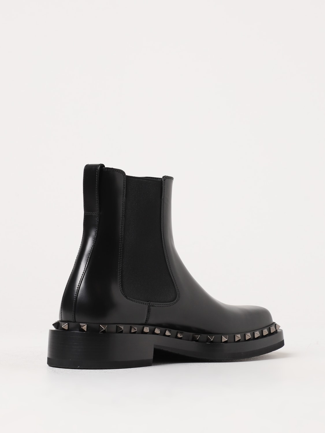 Giglio Stivaletto Valentino Garavani in pelle con Studs Offerta esclusiva