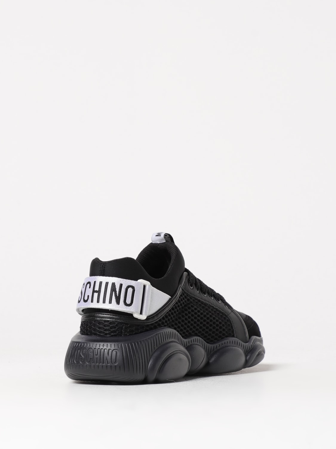 Giglio Sneakers Moschino Couture in tessuto e pelle Offerta Giorno del Papà