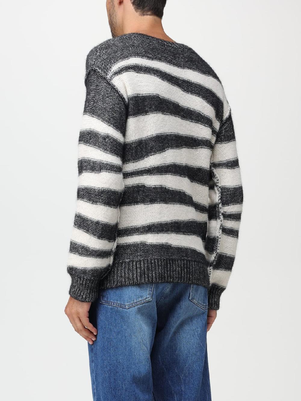 Giglio Maglione A.P.C. in cotone e lana d'Alpaca con motivo a righe Offerta Anniversario