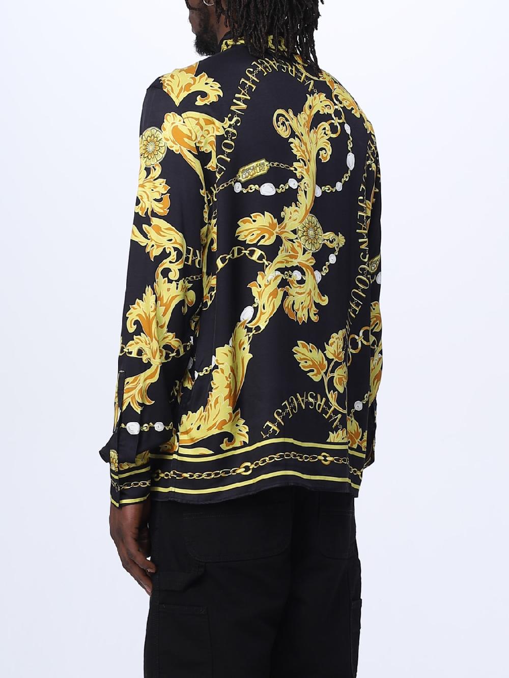 Giglio Camicia Versace Jeans Couture in viscosa Smaltimento dello stoccaggio
