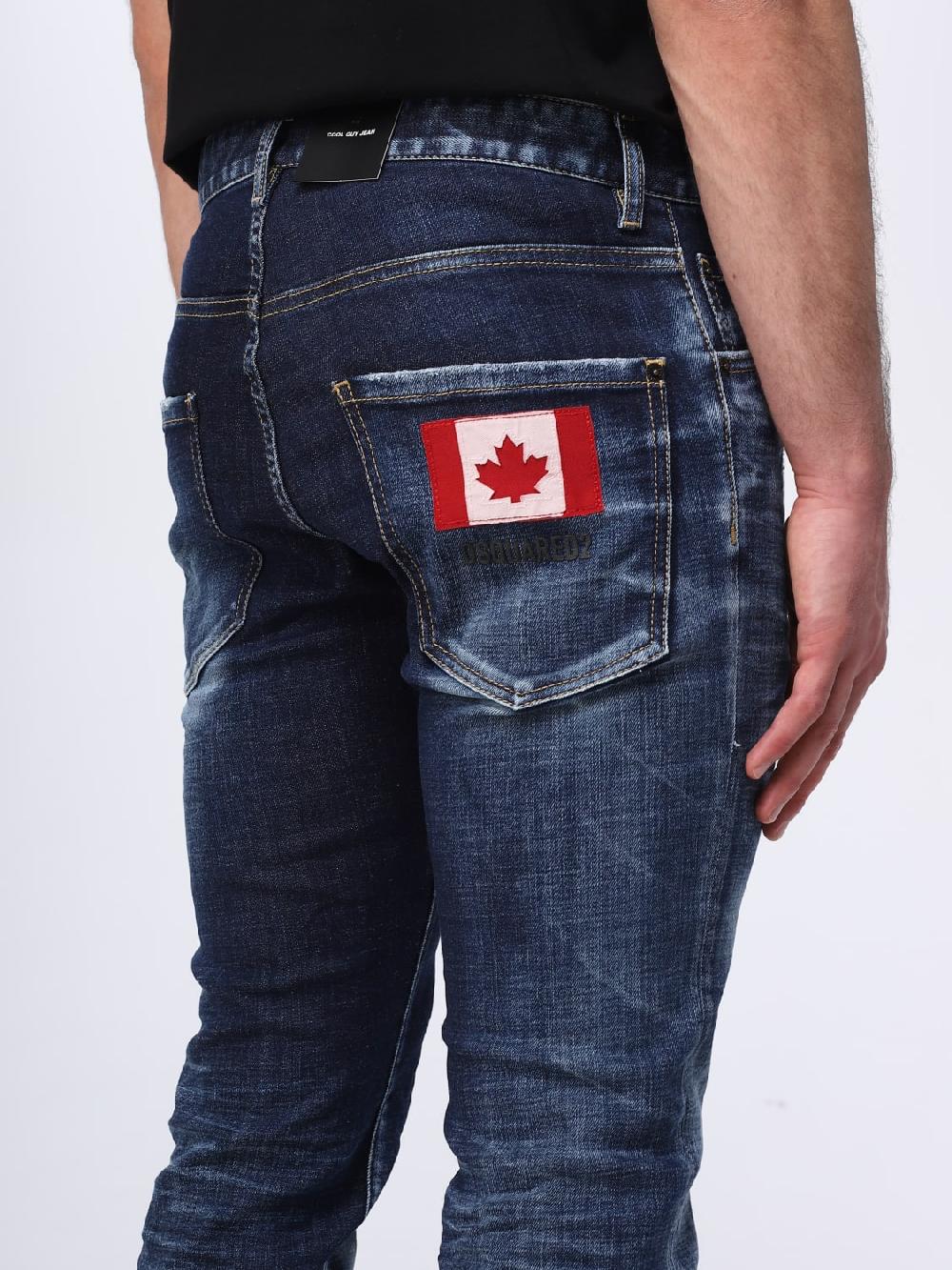 Giglio Jeans Dsquared2 in denim Online Outlet