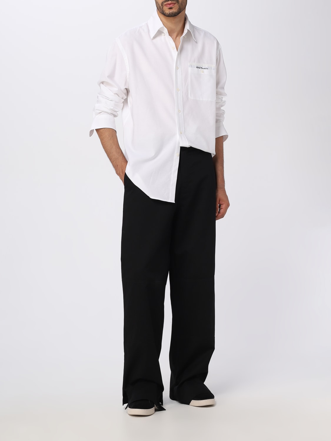 Giglio Pantalone Palm Angels in cotone Offerte esclusive