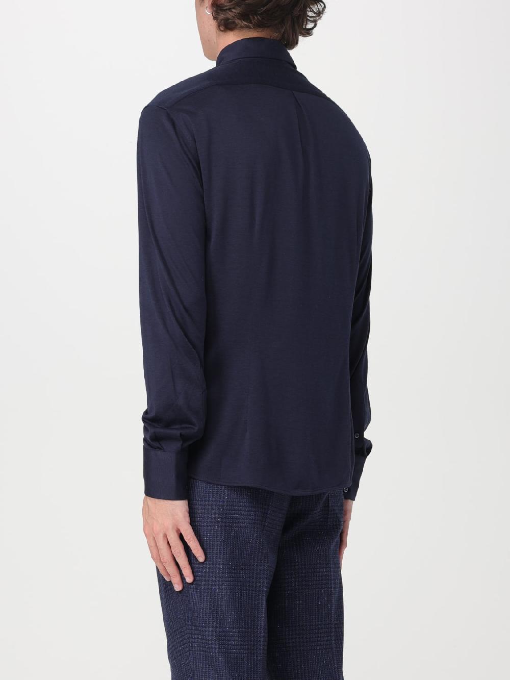 Giglio Camicia Brunello Cucinelli in jersey Latest stili
