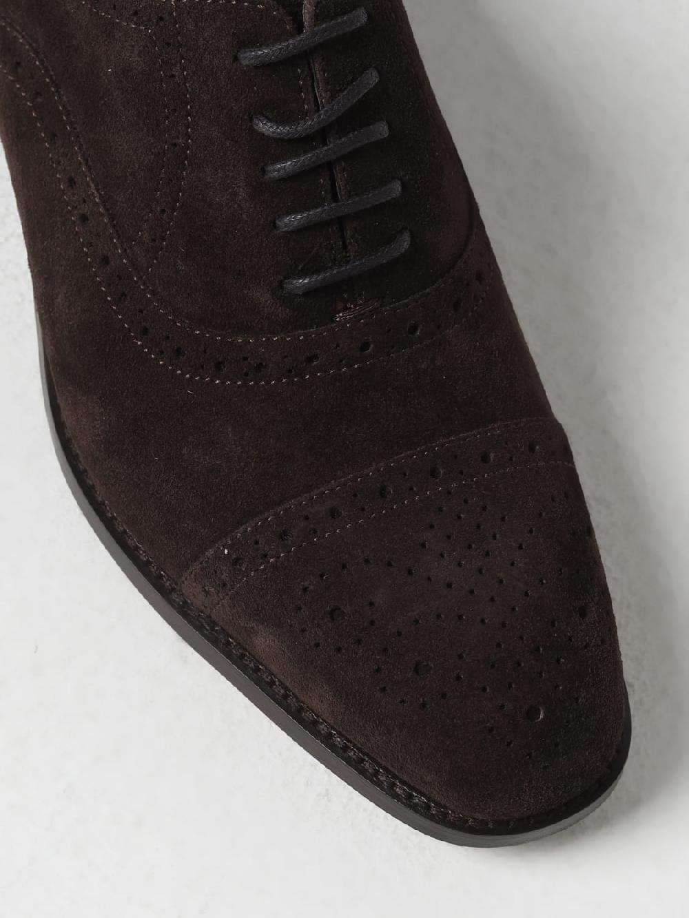 Giglio Oxford Manolo Blahnik in pelle scamosciata Ultimo giorno