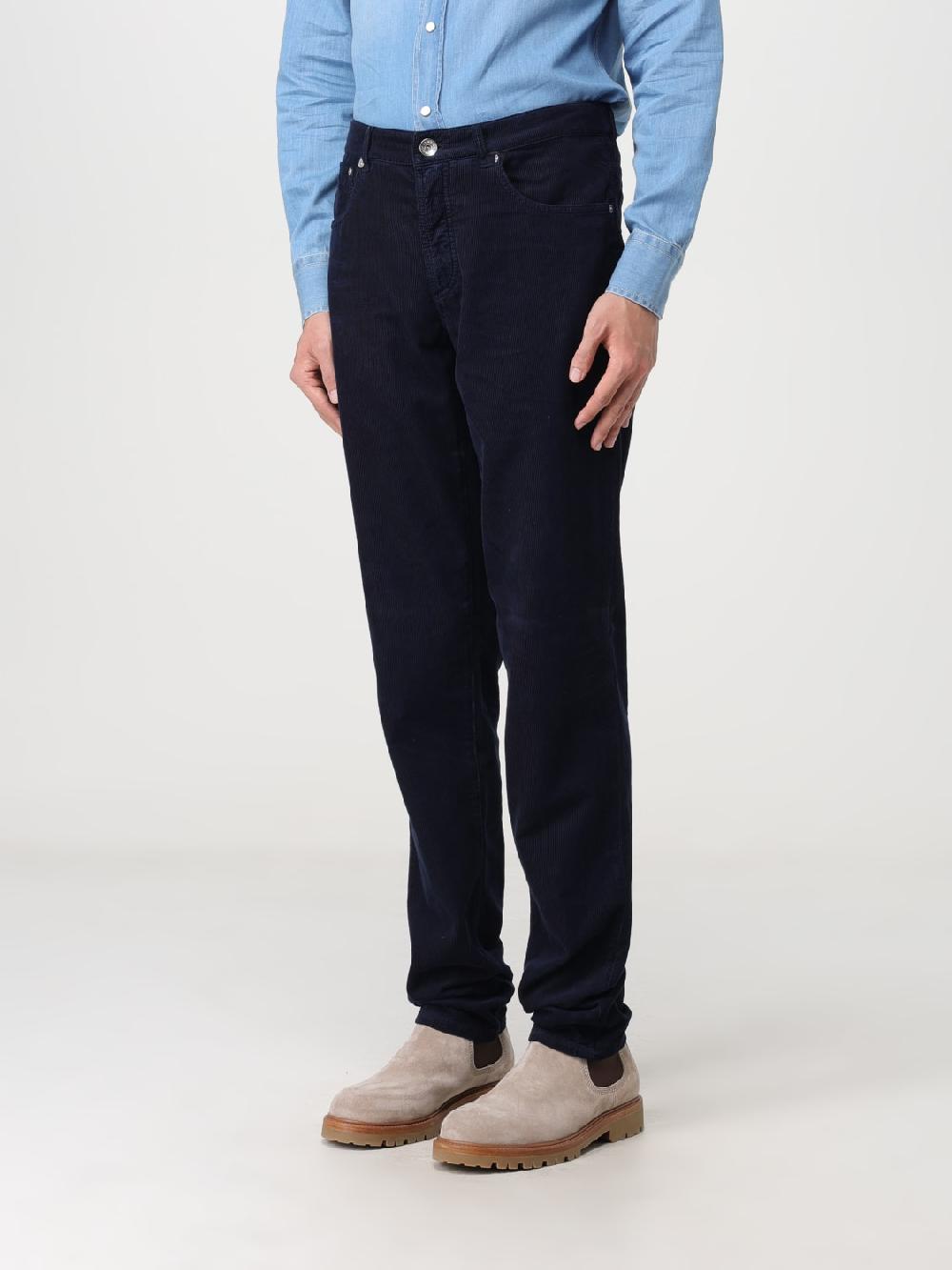 Giglio Pantalone Brunello Cucinelli in velluto a costine Promozione temporanea