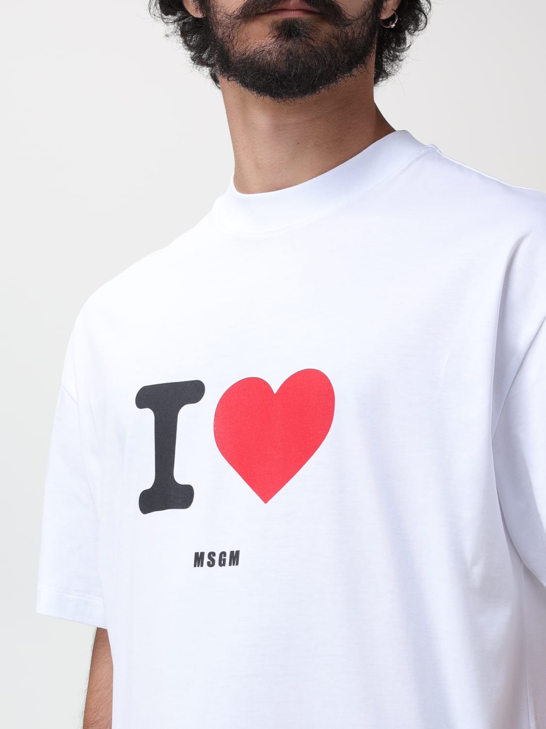 Giglio T-shirt MSGM in cotone Presa