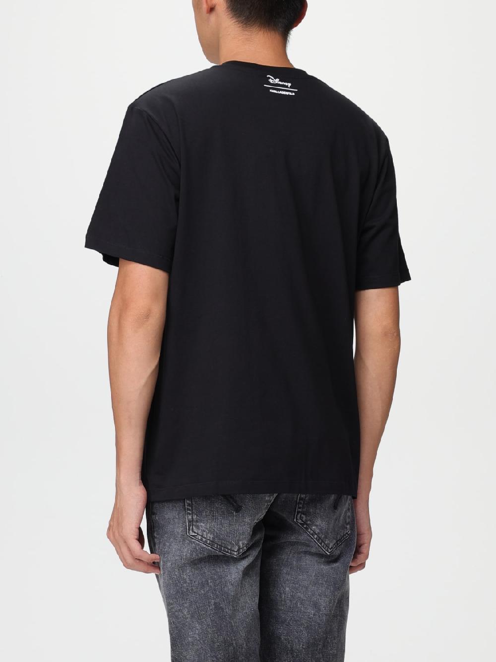 Giglio T-shirt Karl Lagerfeld con stampa Disney Sconto