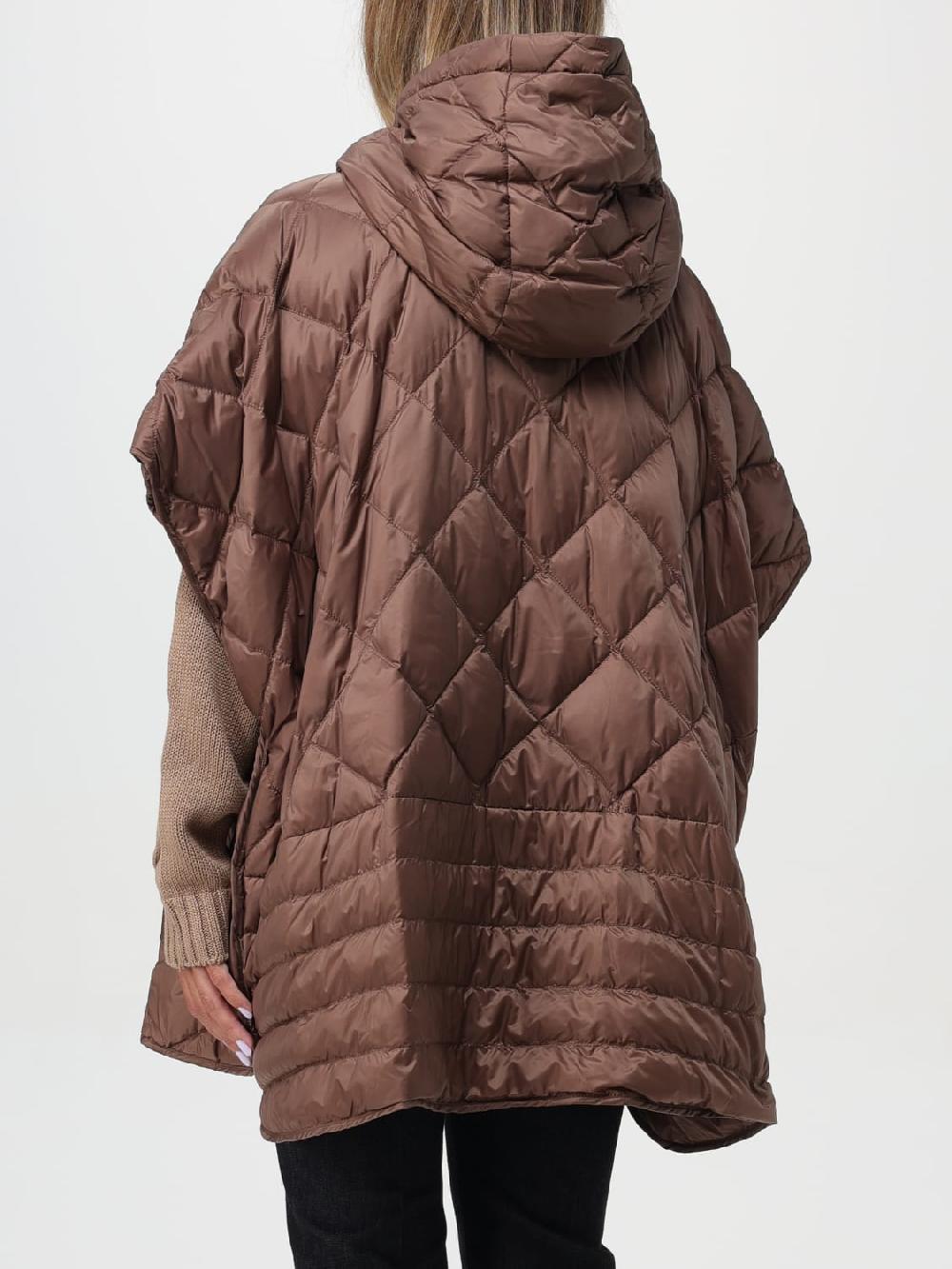 Giglio Mantella con cappuccio Max Mara The Cube In Saldo