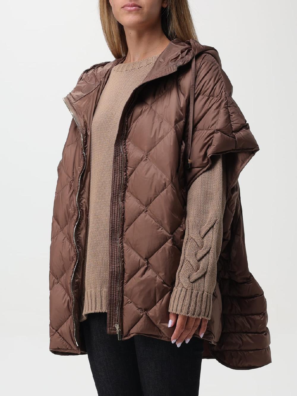 Giglio Mantella con cappuccio Max Mara The Cube In Saldo