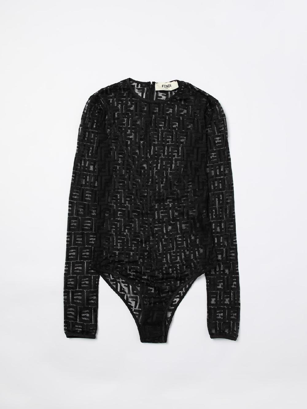 Giglio Body FF Fendi in tessuto stretch Prezzo di fabbrica