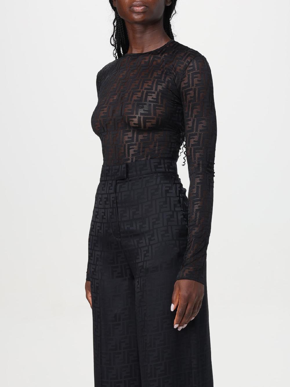 Giglio Body FF Fendi in tessuto stretch Prezzo di fabbrica
