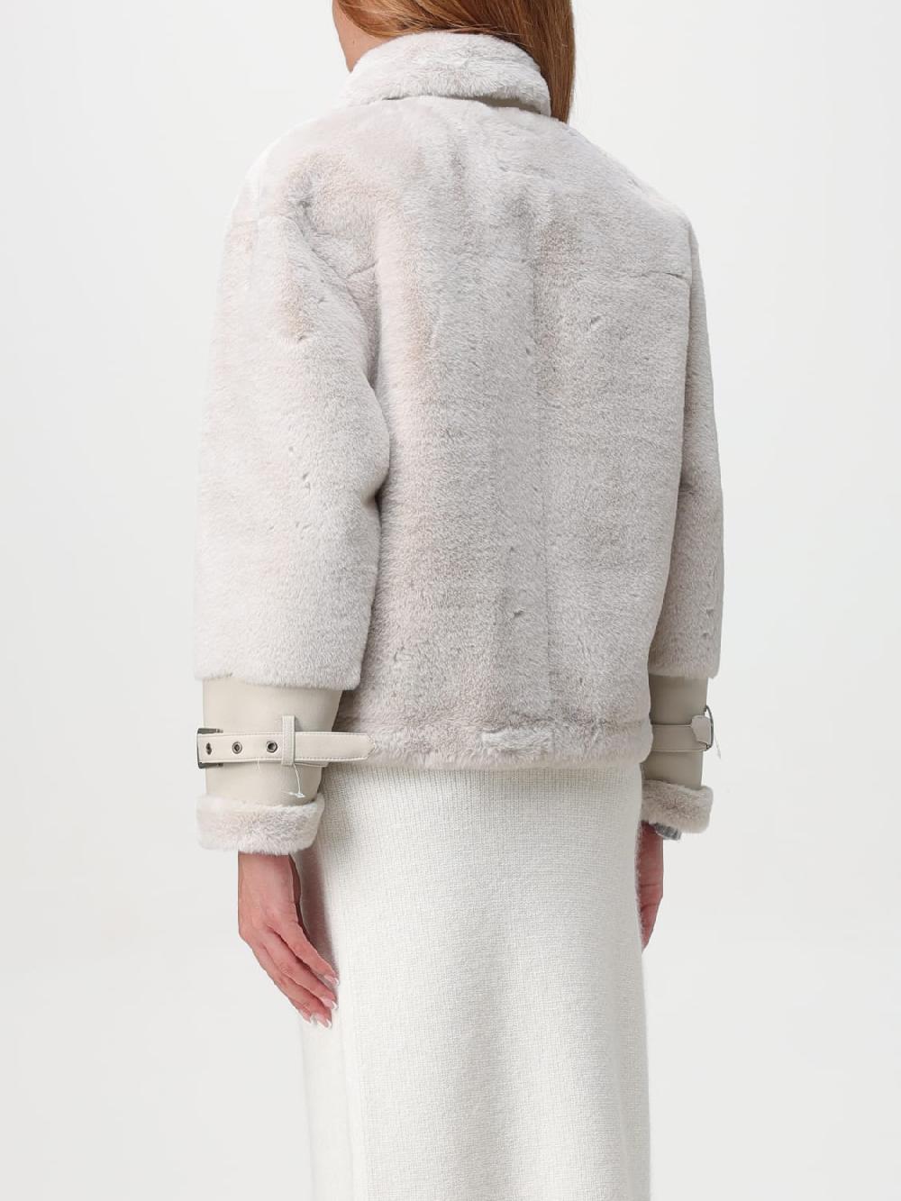 Giglio Pelliccia sintetica Twinset con fibbie Cyber Monday