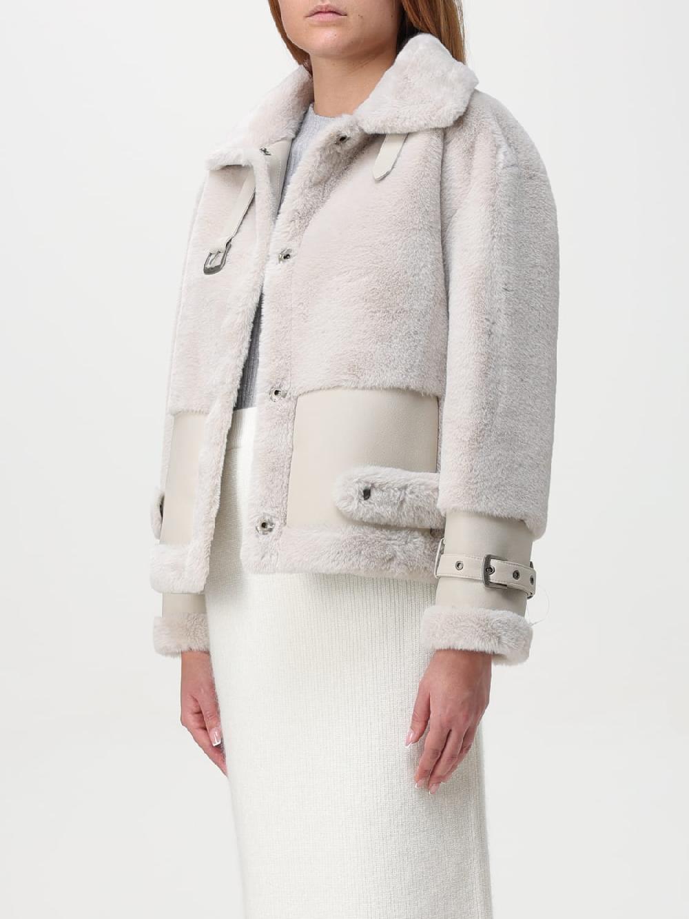 Giglio Pelliccia sintetica Twinset con fibbie Cyber Monday