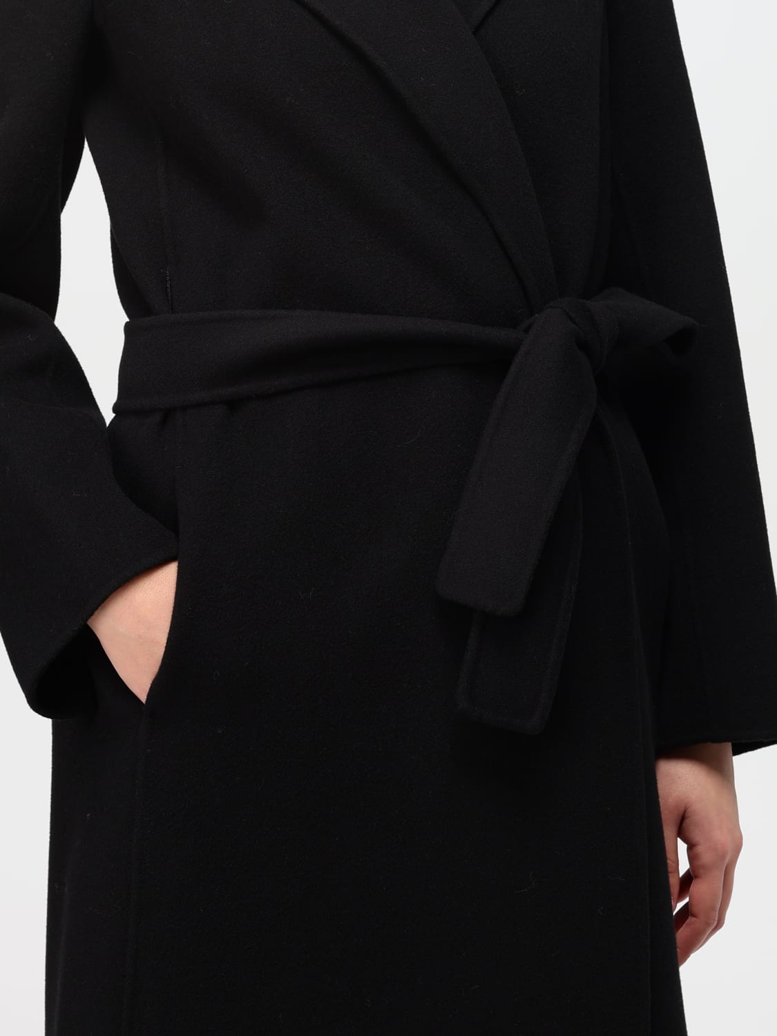 Giglio Cappotto 'S Max Mara in lana vergine Offerta Giorno del Papà