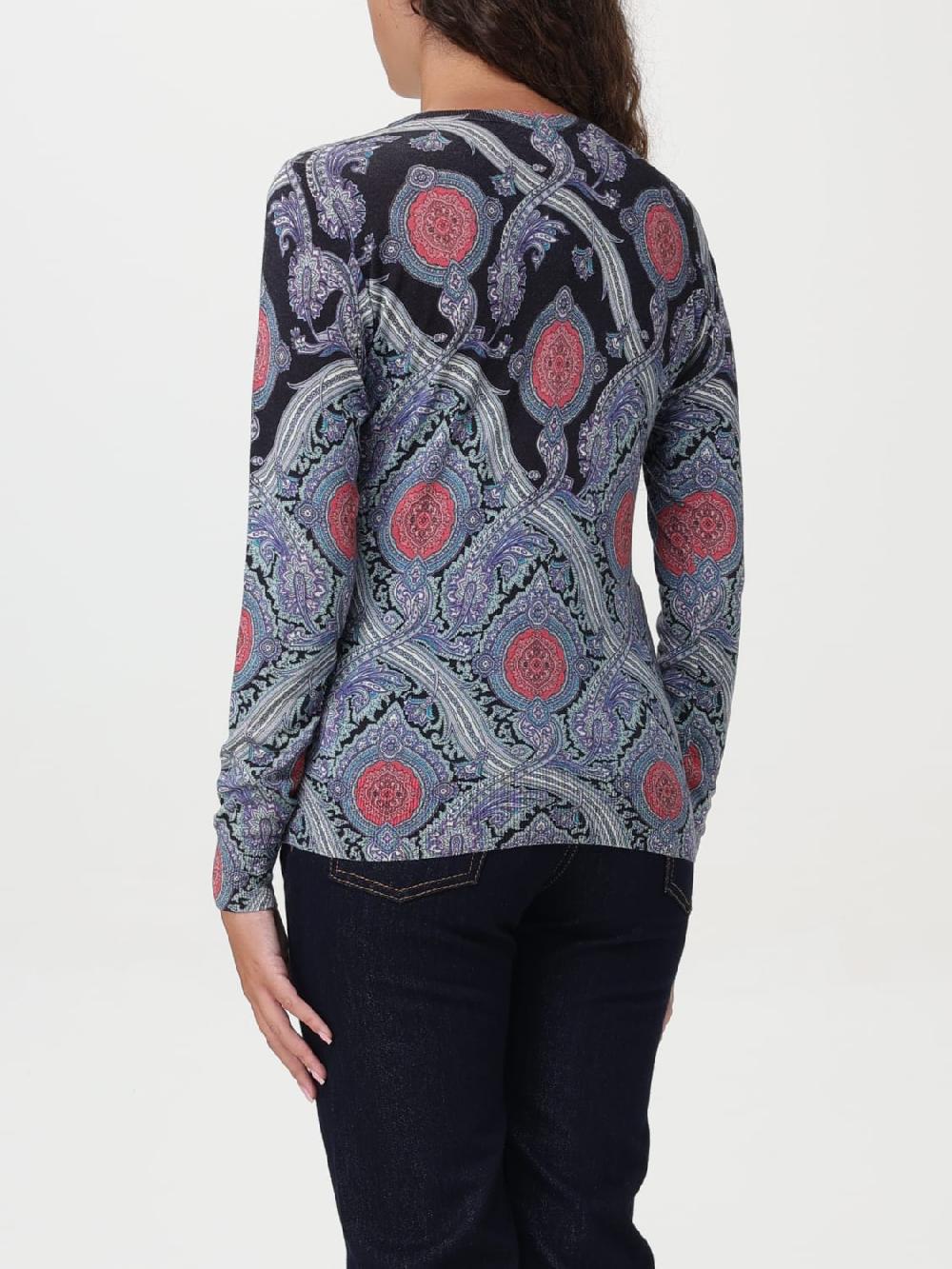 Giglio Maglia a girocollo Etro Paisley Offerte giornaliere