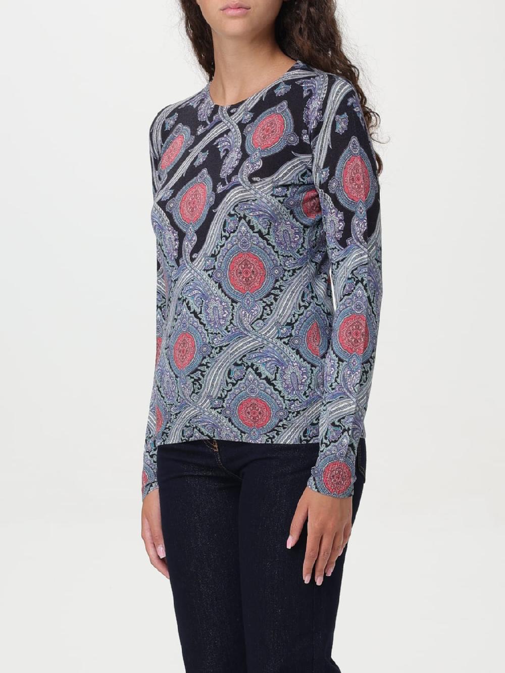 Giglio Maglia a girocollo Etro Paisley Offerte giornaliere