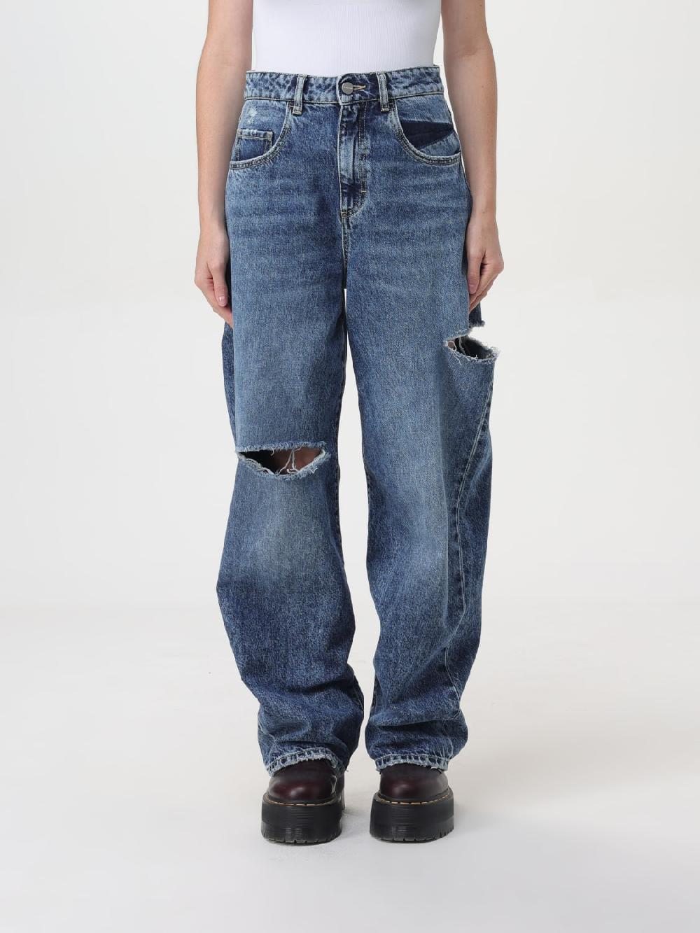 Giglio Jeans largo Poppy con rotture Icon Denim Los Angeles Officina