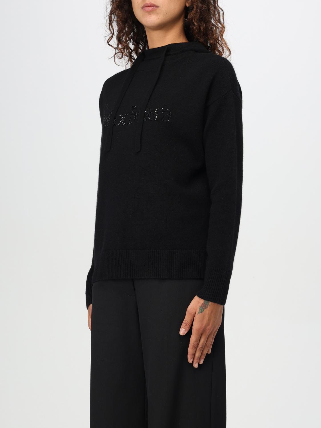 Giglio Maglione 'S Max Mara in lana con logo di strass In vendita