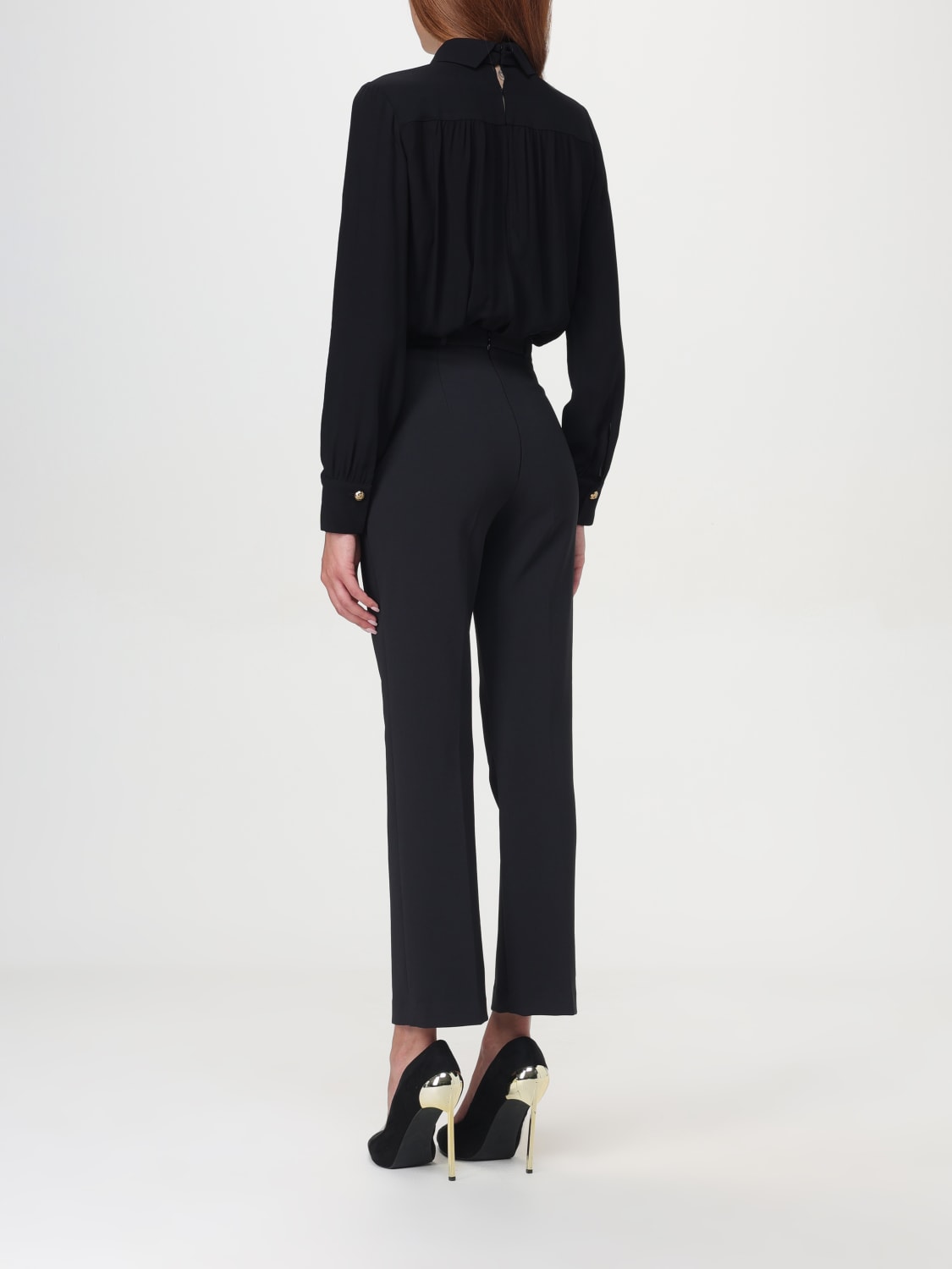 Giglio Tuta in crêpe stretch con fiocco Elisabetta Franchi Italy