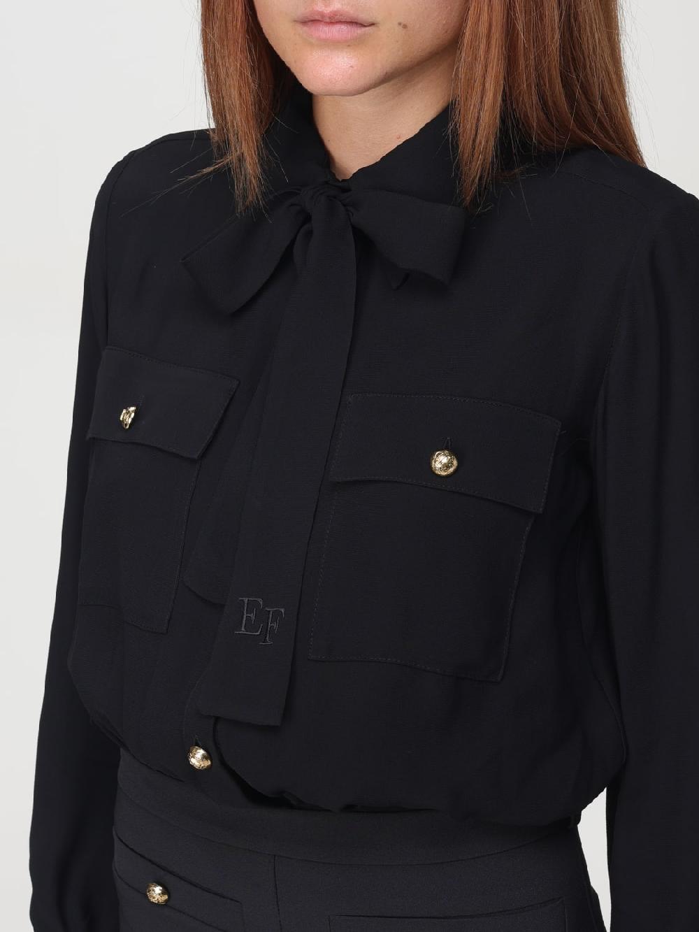 Giglio Tuta in crêpe stretch con fiocco Elisabetta Franchi Italy
