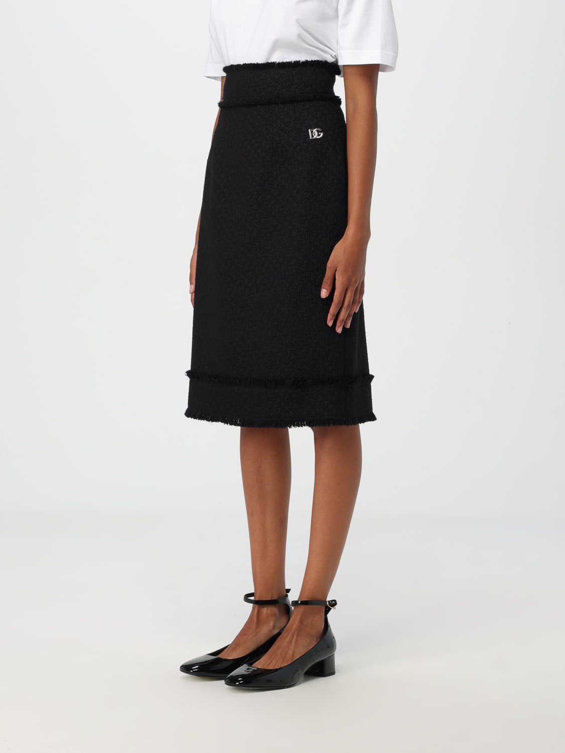 Giglio Gonna Raschel Dolce & Gabbana in lana vergine Shopping Online