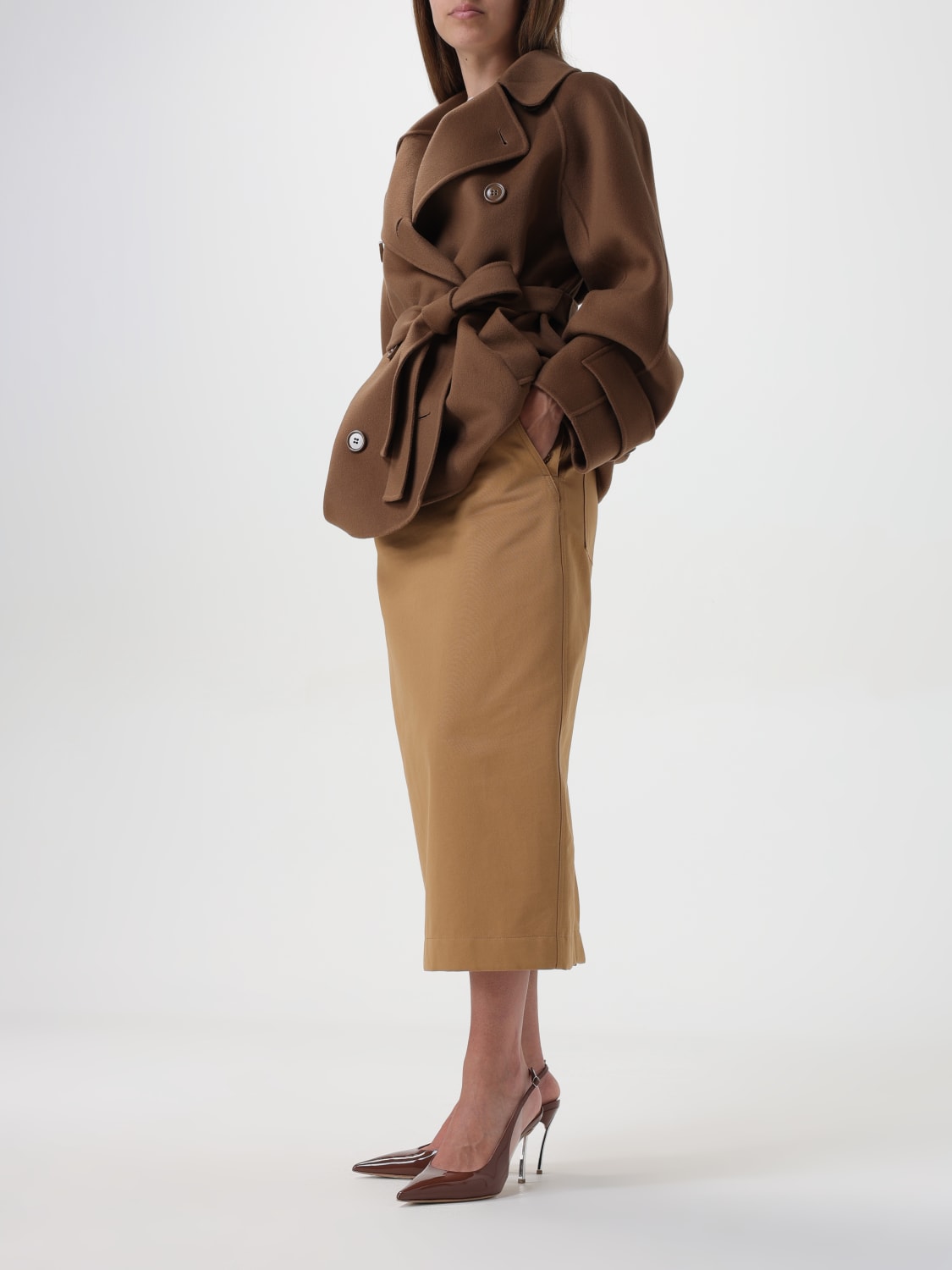 Giglio Cappotto a doppiopetto 's Max Mara Sottocosto