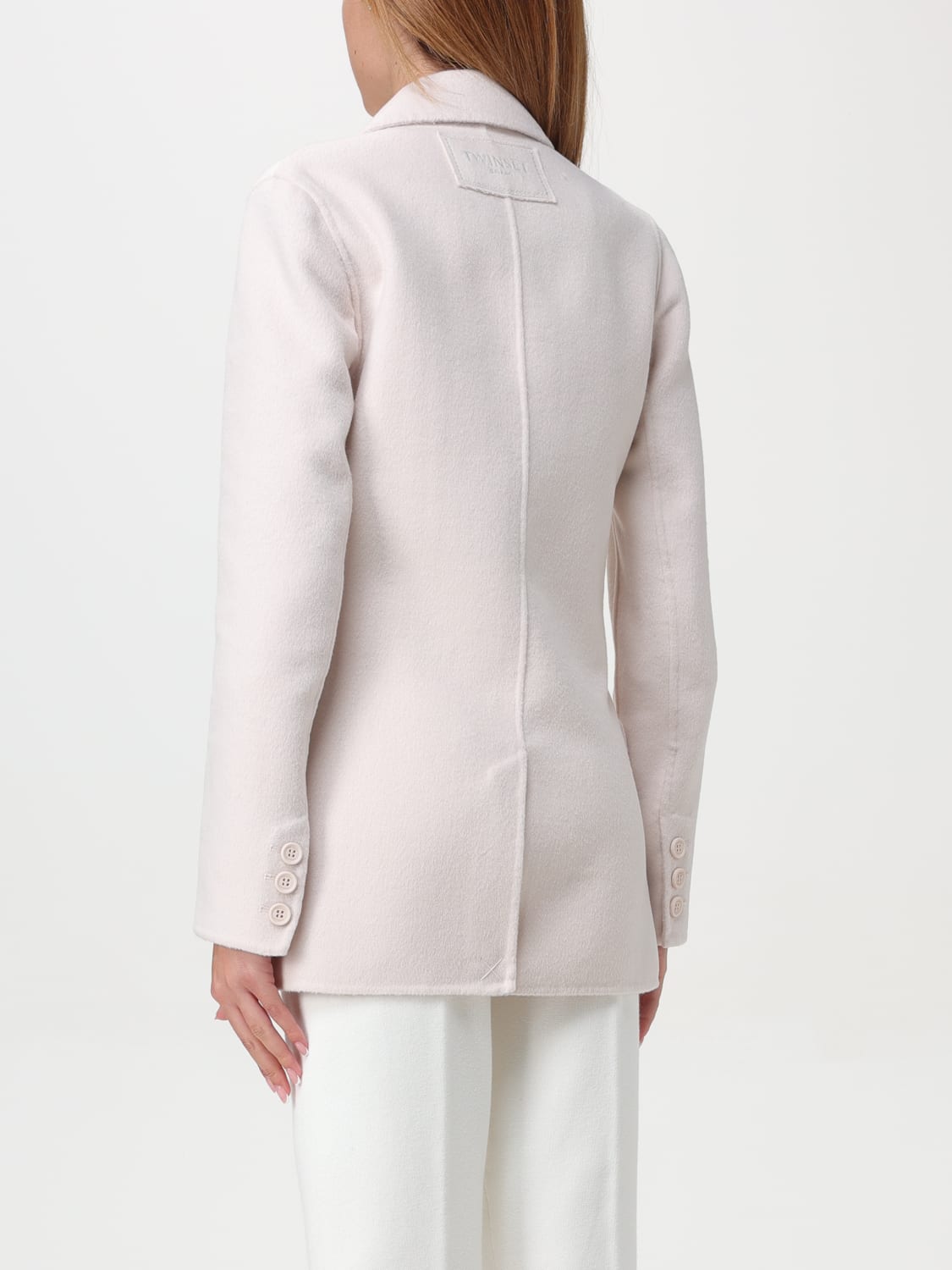 Giglio Blazer a doppiopetto Twinset in lana Convenienza