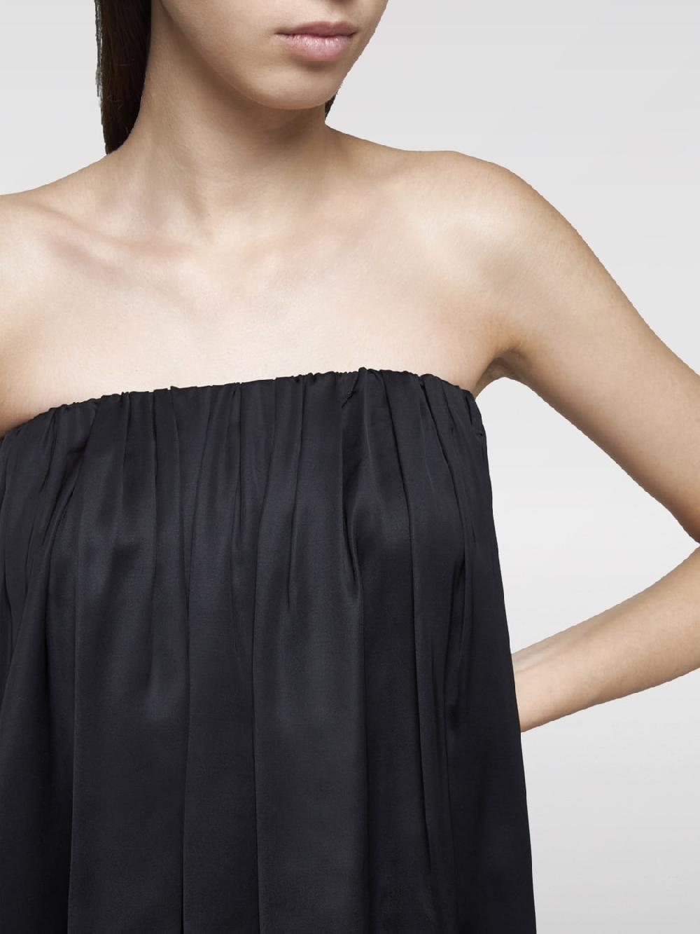 Giglio Abito corto con pieghe Mm6 Maison Margiela Hotsell