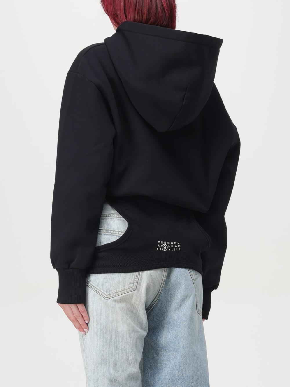 Giglio Abito MM6 Maison Margiela con felpa in cotone I Più Venduti