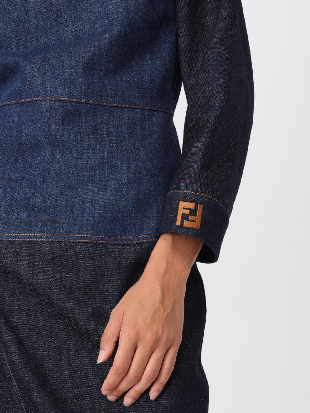 Giglio Abito di jeans Fendi Moda
